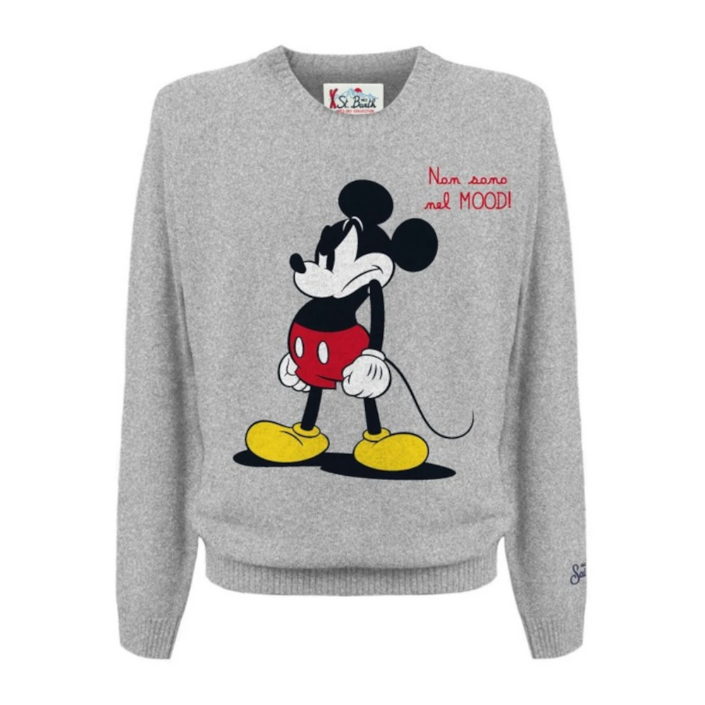 MC2 Saint Barth Grijze Sweaters voor Mannen Gray Heren