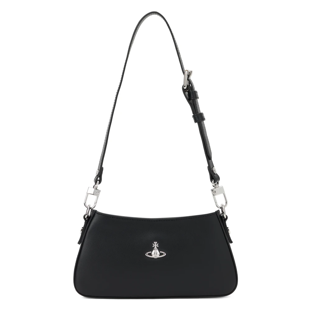 Vivienne Westwood Tasha Shoulder Phone Bag - Female - Shoulder Bags - Black - One Size - Bags