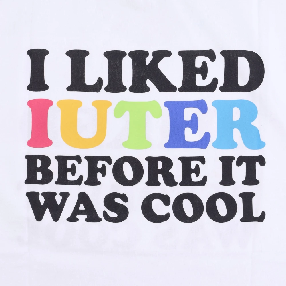 Iuter Coole Teletubbies Witte Heren T-Shirt White Heren