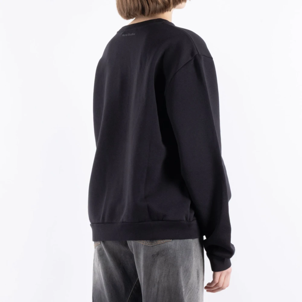 Acne Studios Zwart Katoenen Jumpsuit Black Dames