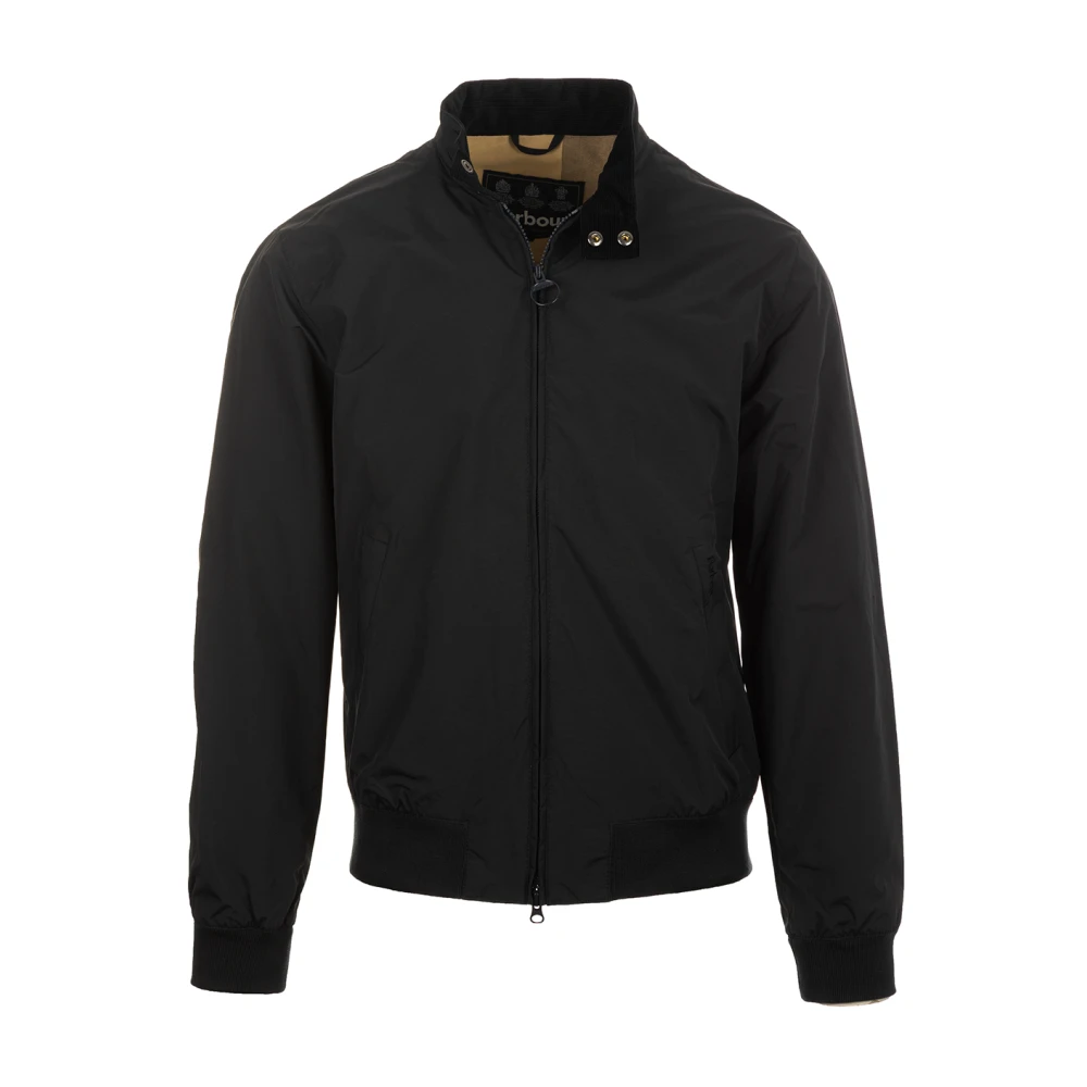Barbour Blauwe Casual Royston Jas Blue Heren