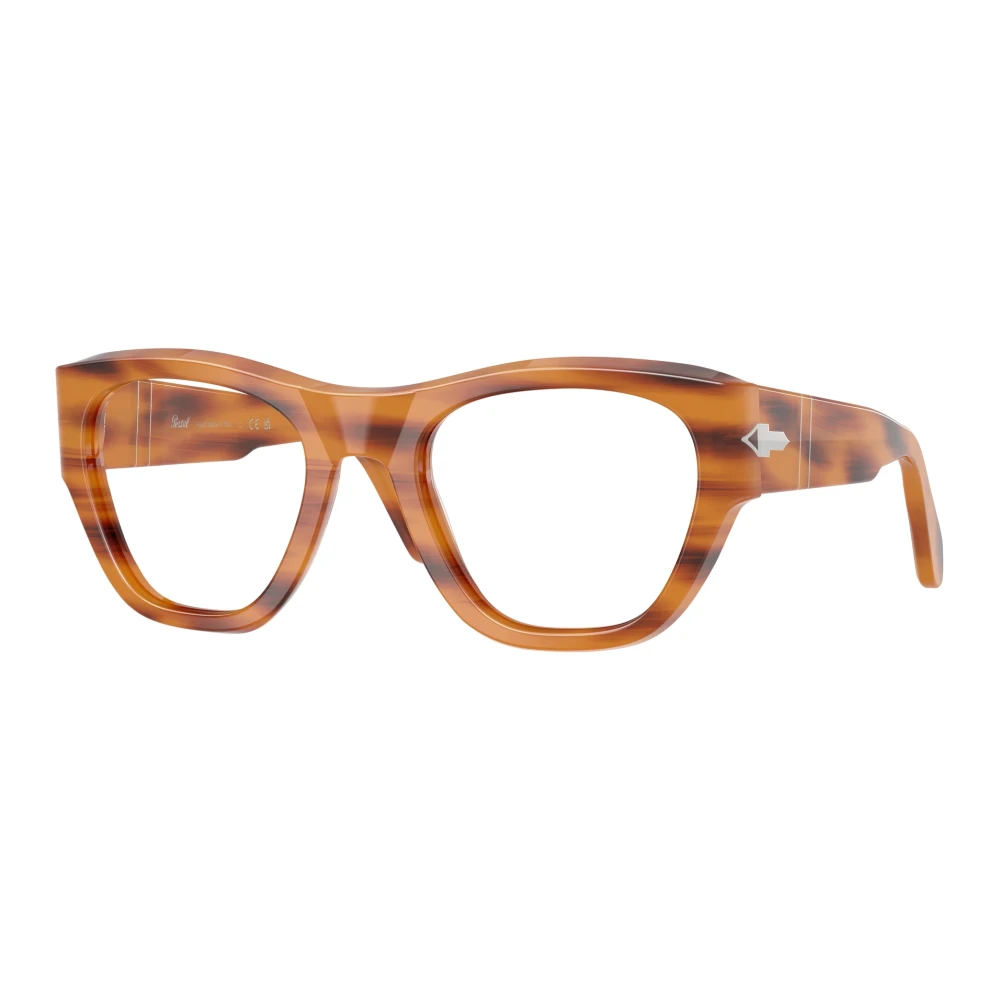 Persol Unisex Brown Po0054v Optical Frame - Glasses - 53 Mm - Accessories