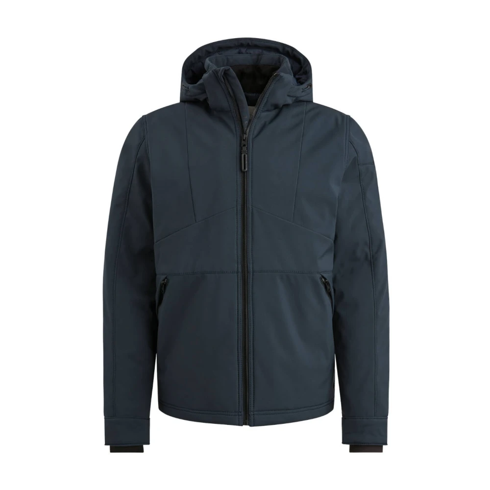 CAST IRON Heren Jassen Short Jacket Softshell Superbolt Blauw