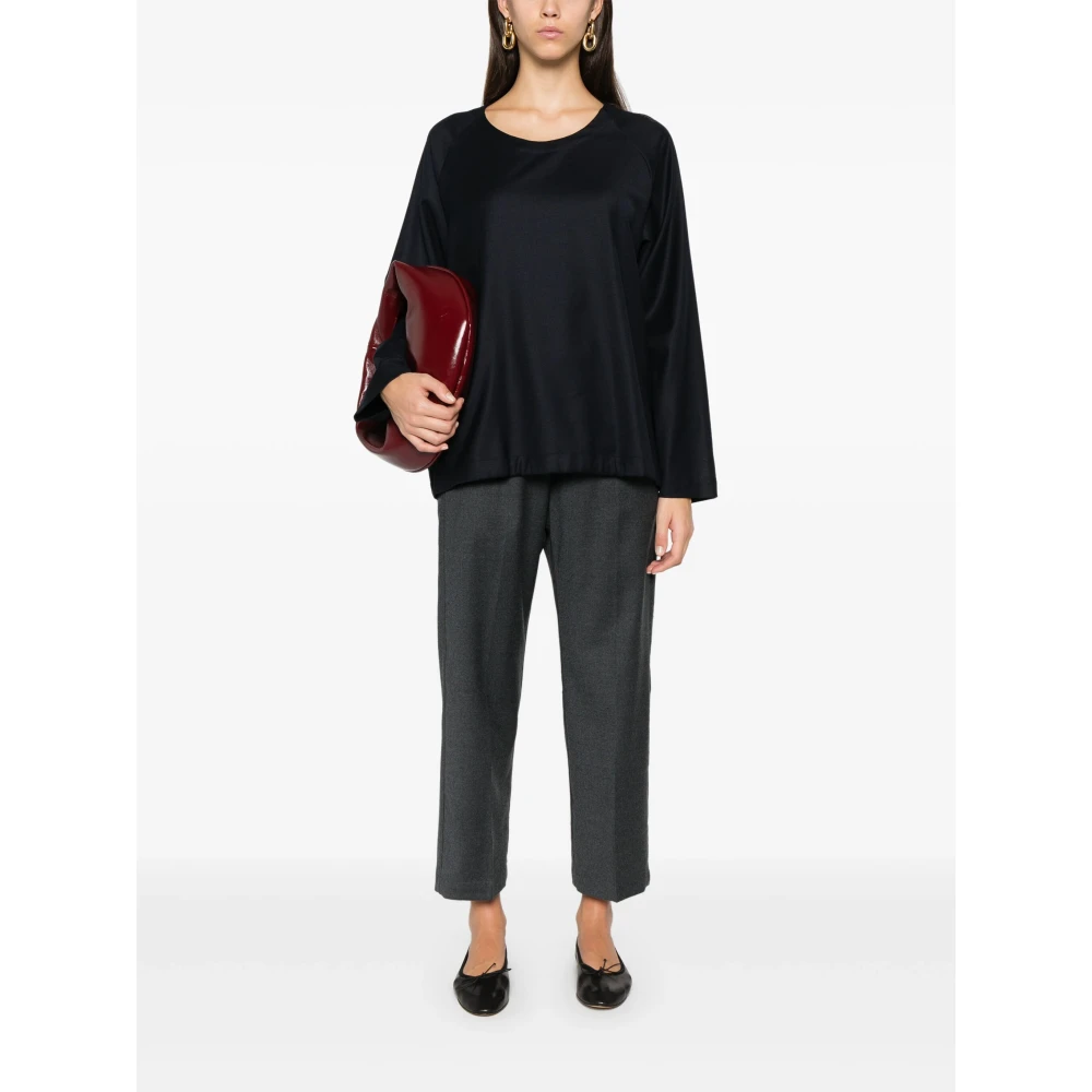 Barena Venezia Navy Sweater Libero Flan Blue Dames