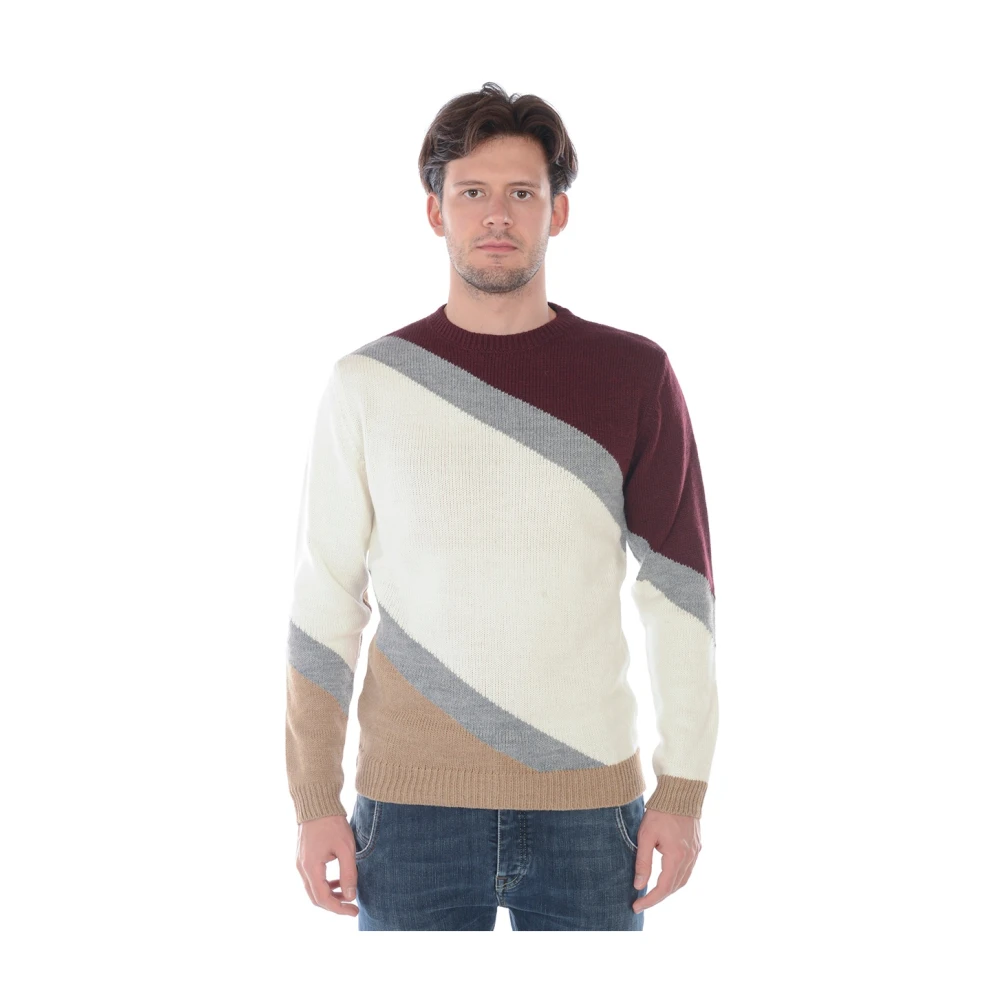 Knitwear > Round-neck Knitwear - - Daniele Alessandrini - Modalova