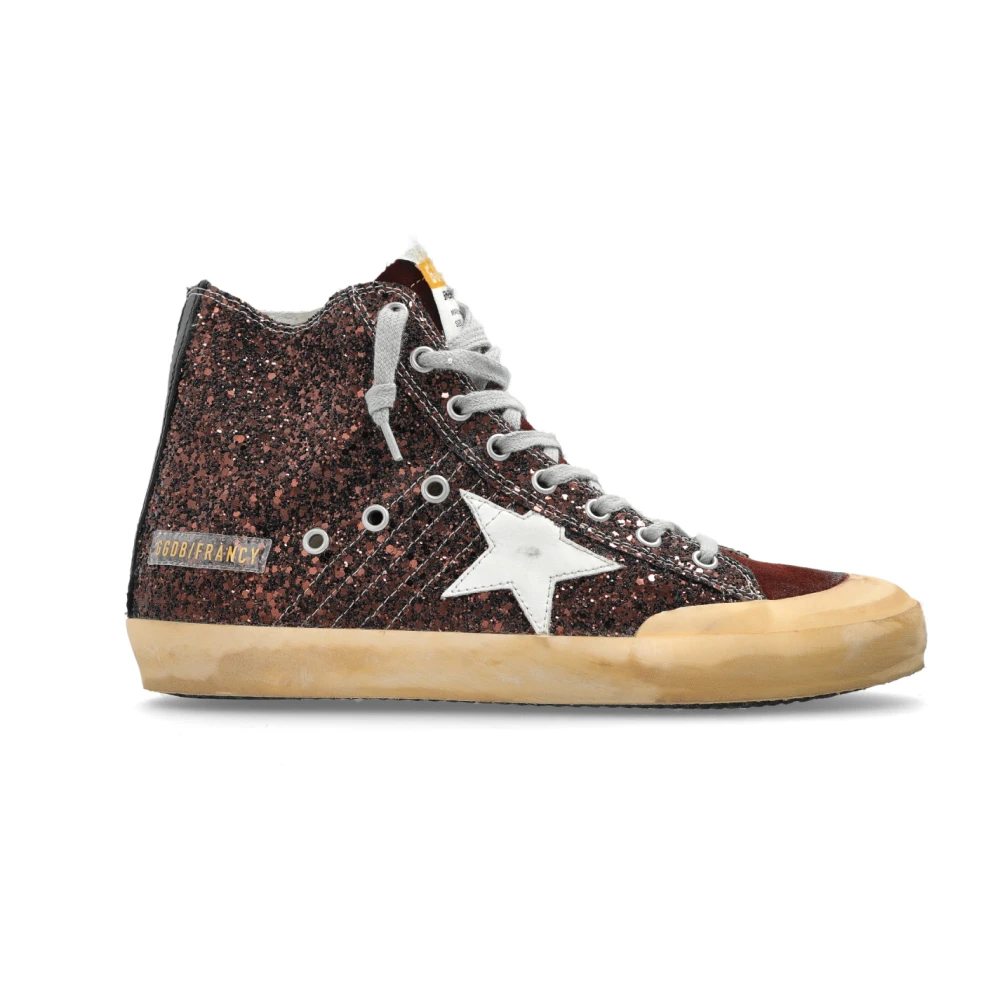 Golden Goose Women's Brown Sneakers, 6 Uk, Francy Penstar Classic
