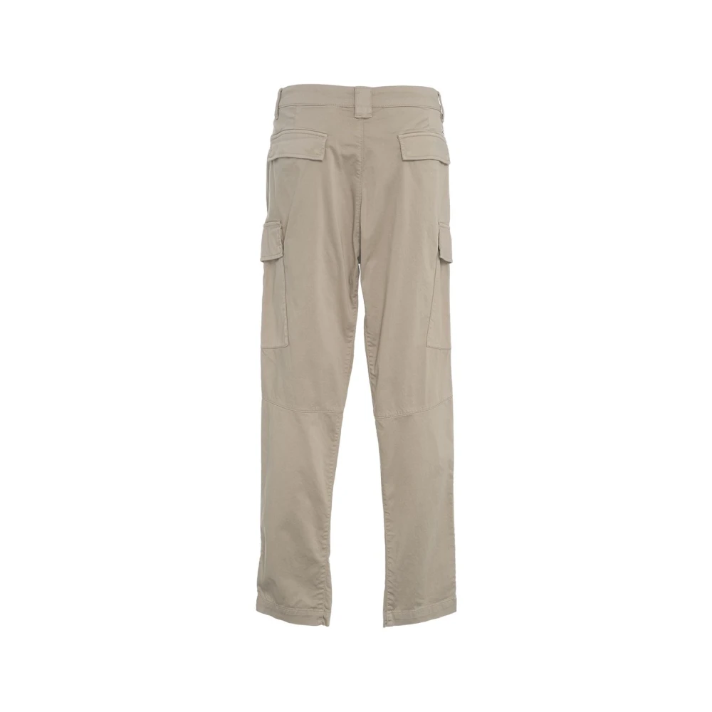 C.P. Company Grijze Cargo Broek Ss25 Verhoog Stijl Beige Heren