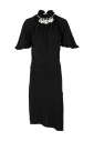 robe-courte-noire-a-col-montant