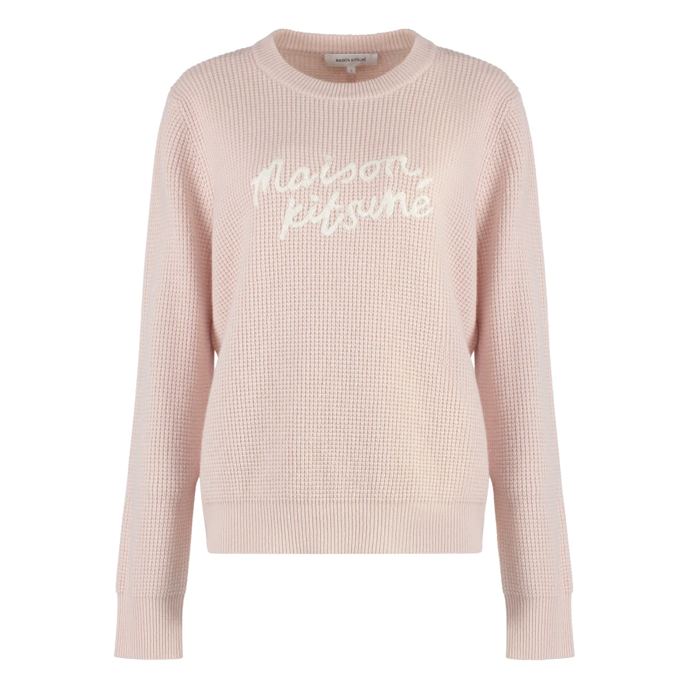 Maison Kitsuné Knitwear Pink Dames