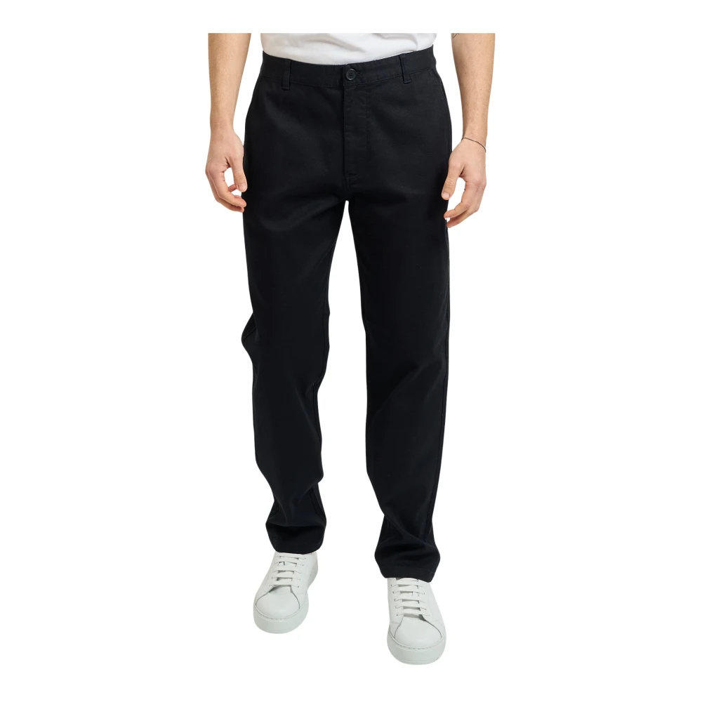 Armani Exchange Hombre Azul - Pantalones De Corte Regular - Trousers - W34 - Pantalones De Corte Regular