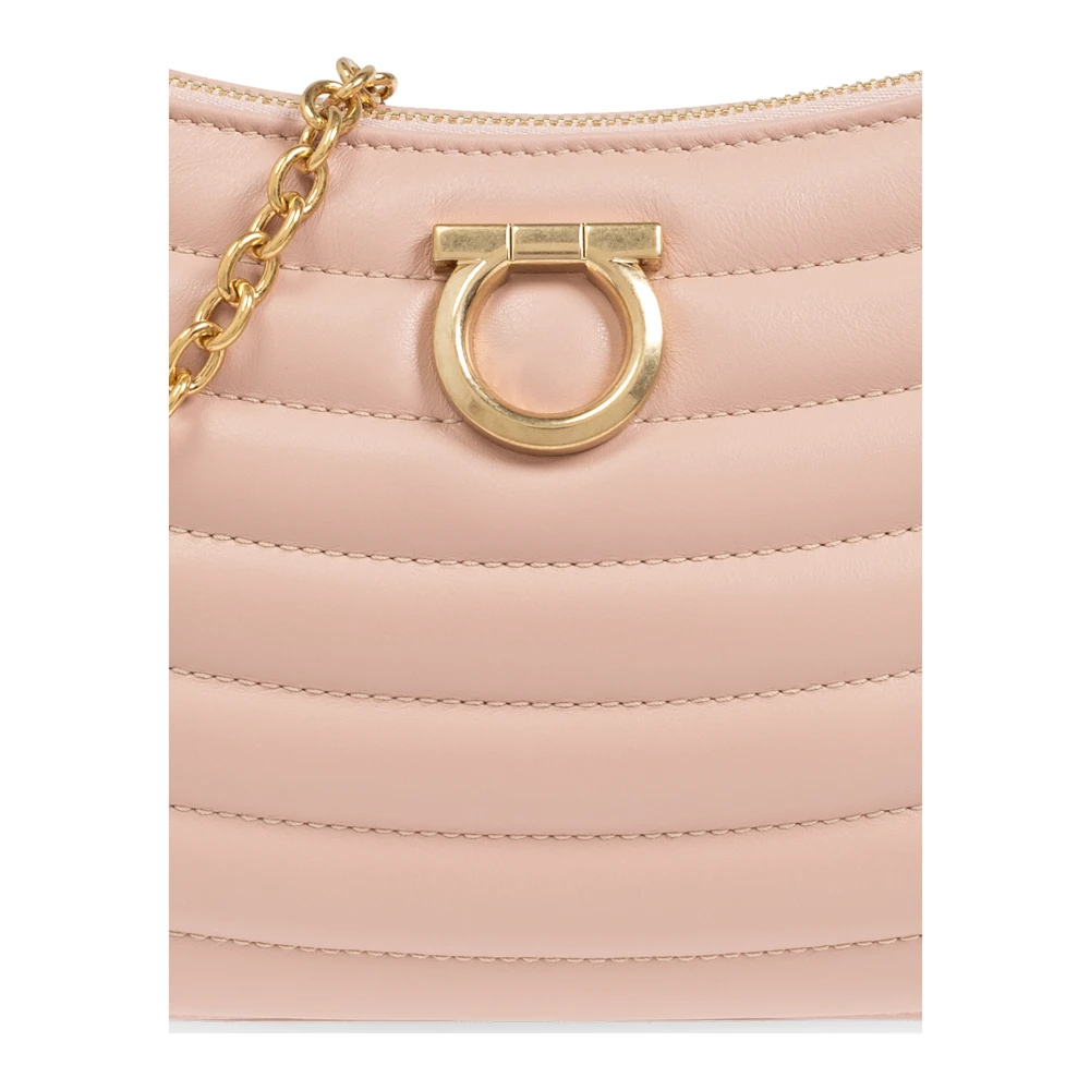 Salvatore Ferragamo Schoudertas Pink Dames