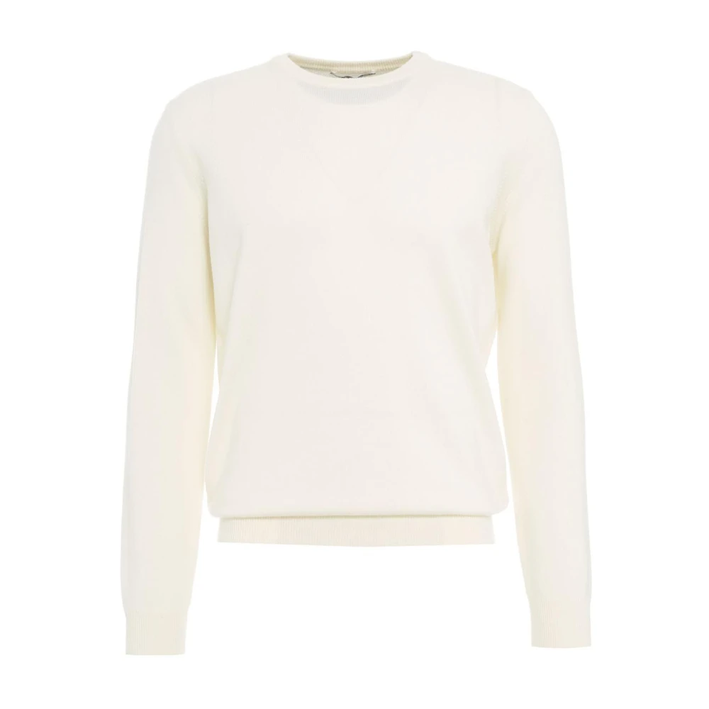 Kangra Witte Gebreide Kleding voor Mannen Aw24 Beige Heren