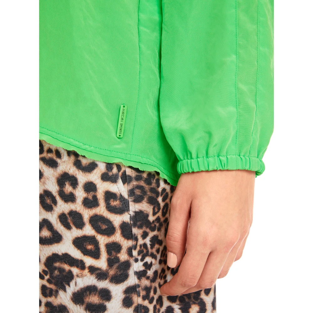 Marc Cain Lichte Hemdblouse met Ruche Green Dames