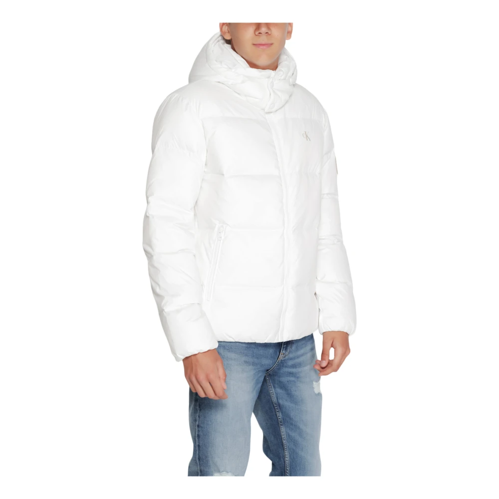 Calvin Klein Jeans Korte Pufferjas Blue Heren