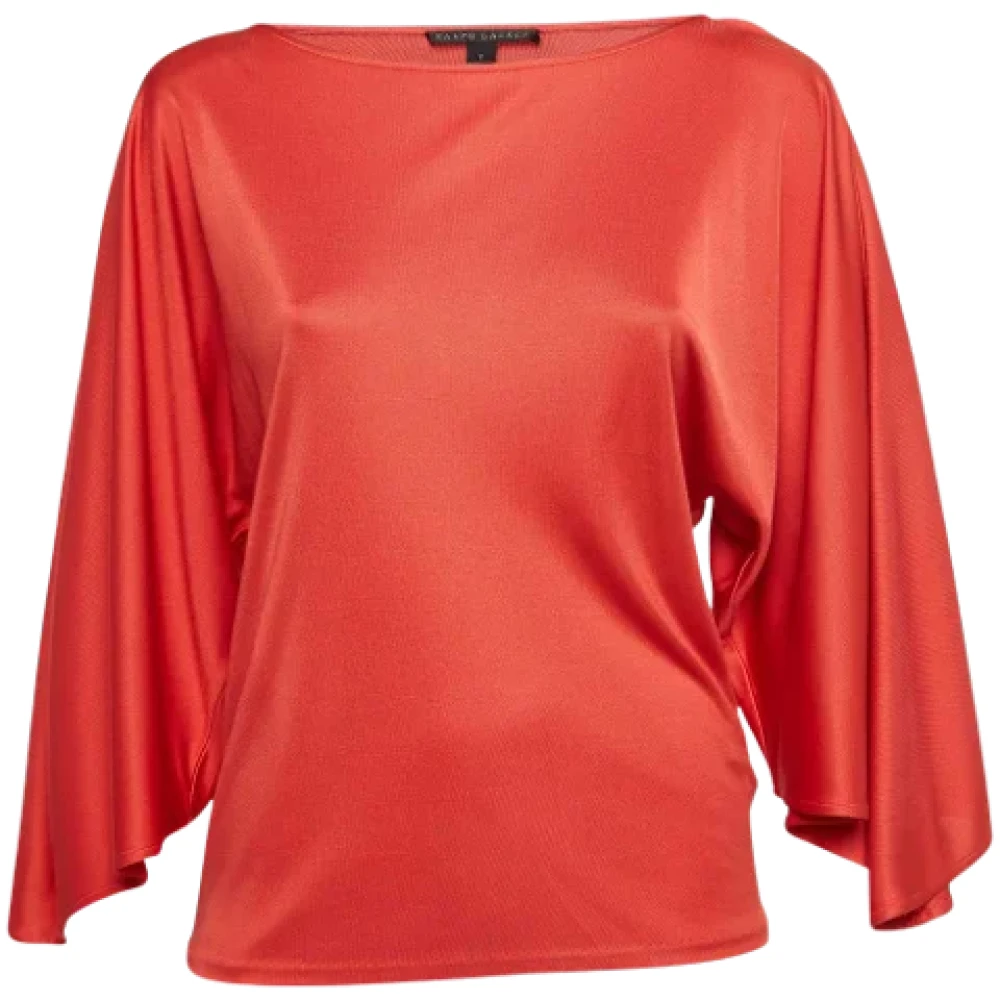 Ralph Lauren Pre-owned Fabric tops Red Dames