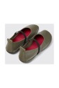 chaussures-plates-ballerine-vertes