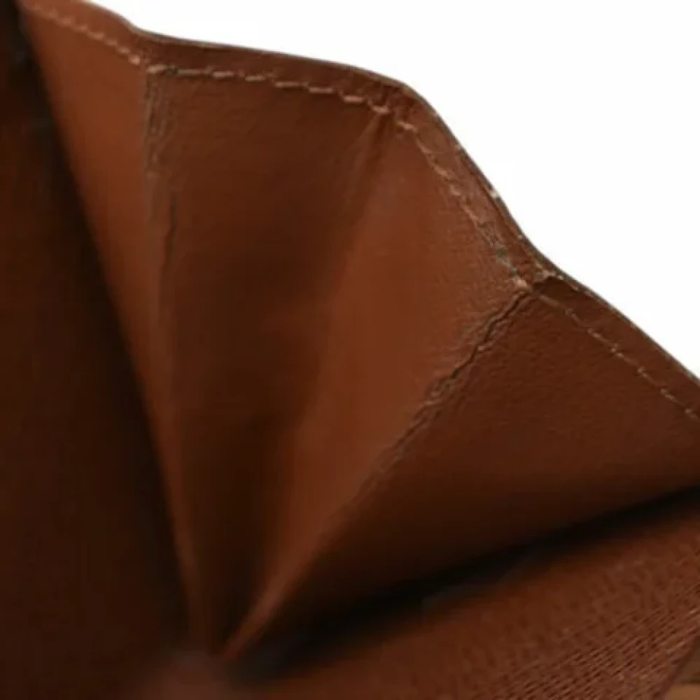 Louis Vuitton Vintage Pre-owned Canvas wallets Brown Dames