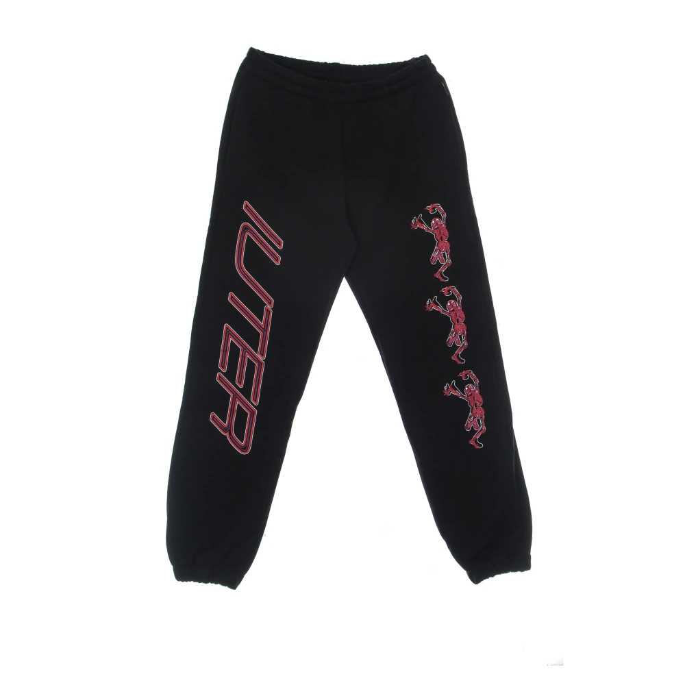 Iuter Uomo Nero Pantaloni, L, New,