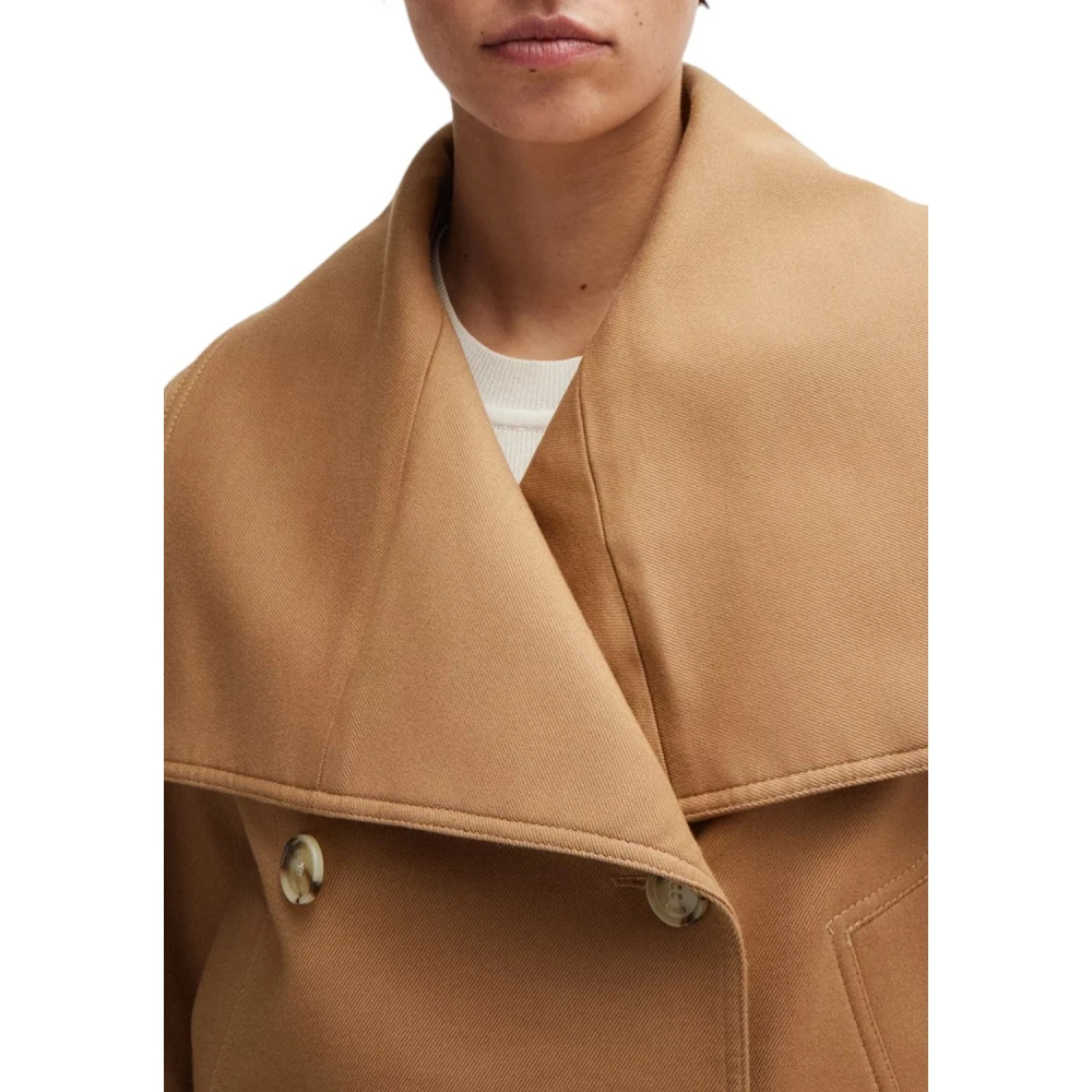 Boss Beige Caspera Jas Brown Dames