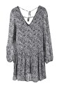 white-black-dress