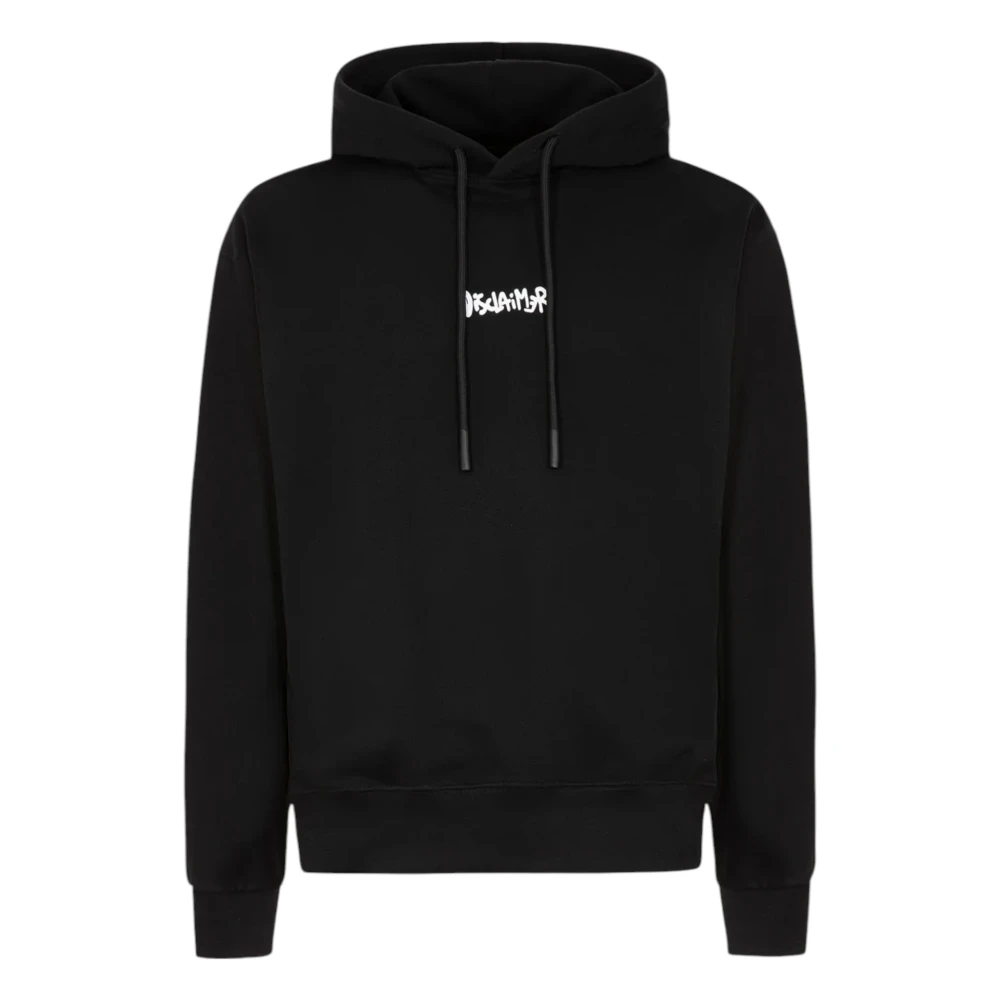 Disclaimer Lichtgewicht Hoodie Black Heren