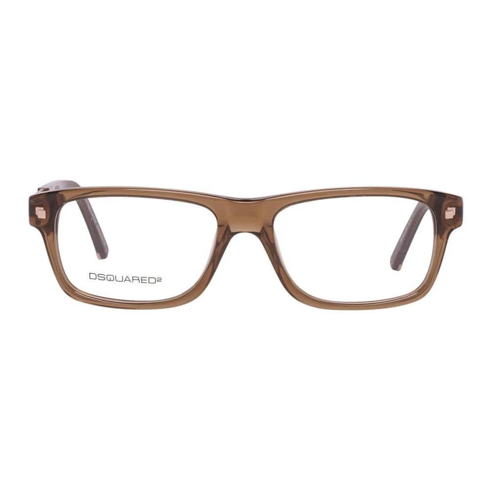 Dsquared2 Bruine Metalen Frames met Wijzerplaat Brown Heren