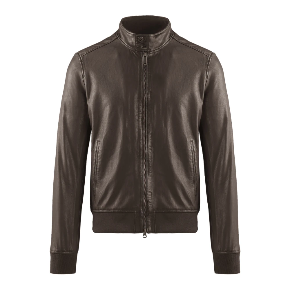 Jackets > Leather Jackets - - BomBoogie - Modalova