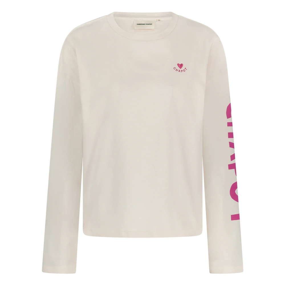 Fabienne Chapot Phileine Long Sleeve T-Shirt White Dames