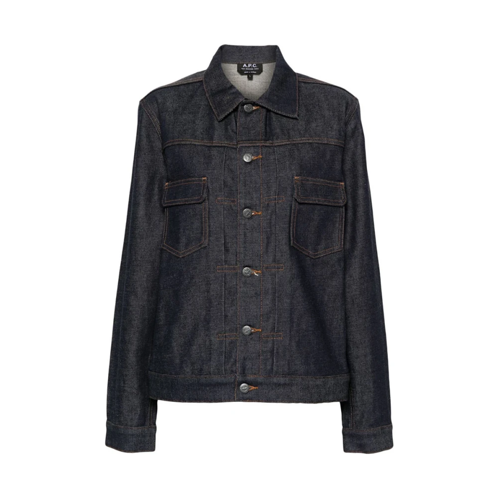 Jackets > Denim Jackets - - A.p.c. - Modalova