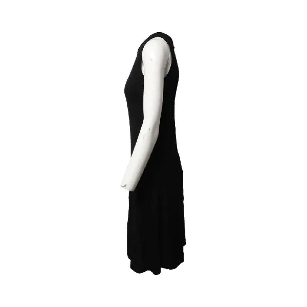 Jil Sander Pre-owned Cotton dresses Black Dames