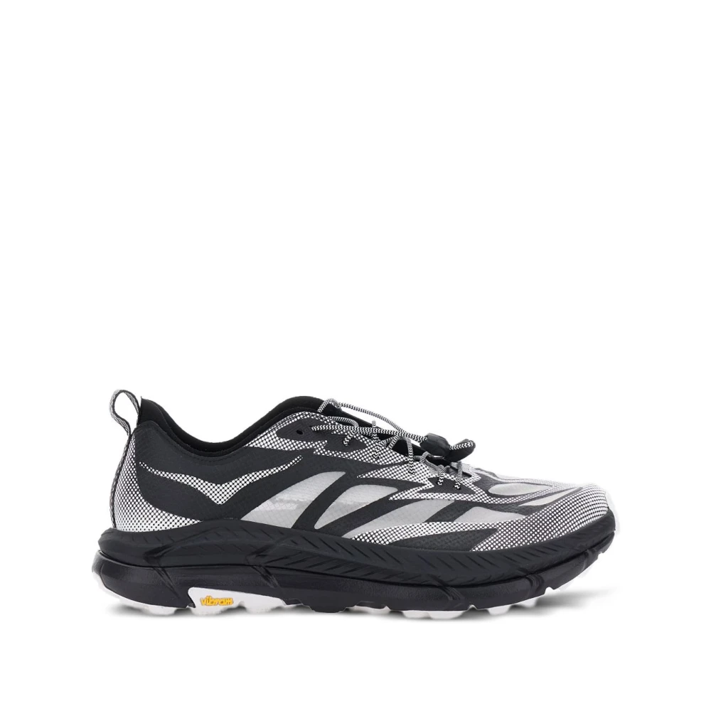 Hoka One One Black Running Shoes, Male, 11 Uk, Mafate Speed 4