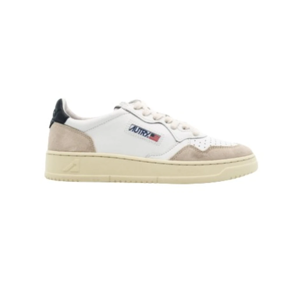 Autry Men's Multicolor Sneakers, 11 Uk, Blauwe Suède Trainers