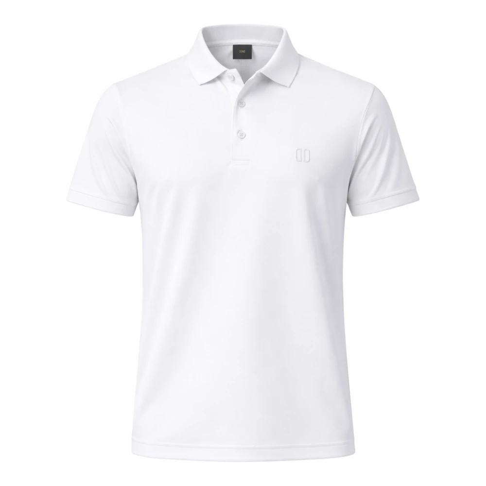 Duno White Polo - Male - Polo Shirts - M - Tops