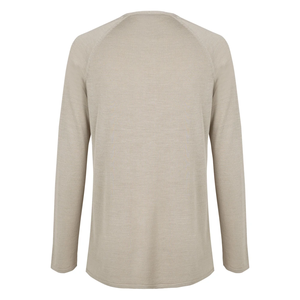 Cortana Tussa zijden gebreide vest Beige Dames