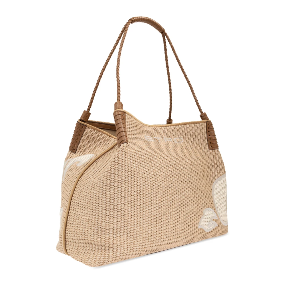 ETRO 'Shopper' stijl tas Beige Dames