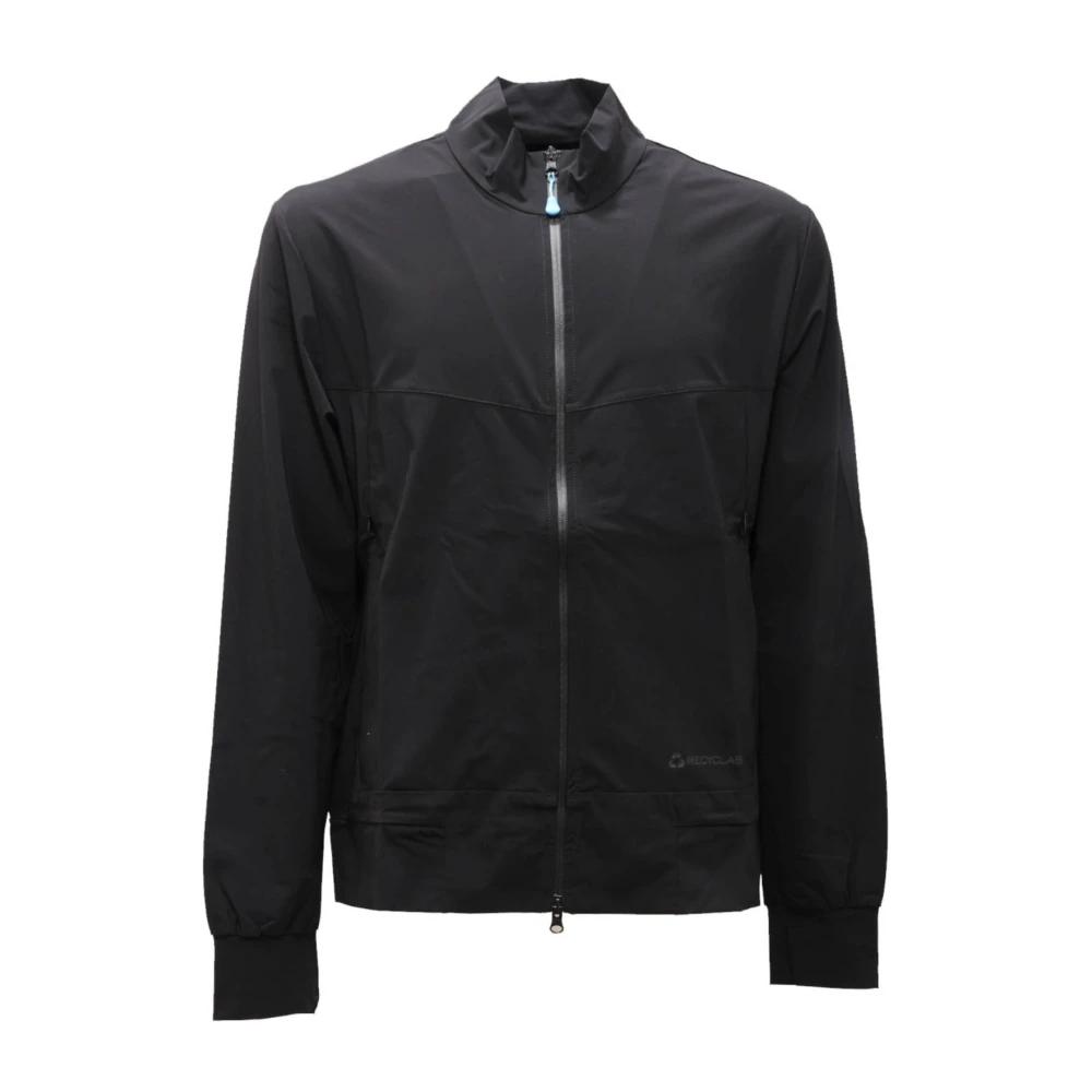 Save The Duck Men's Black Light Jackets, Xl, Felpa Bomber Tecnica Jacket