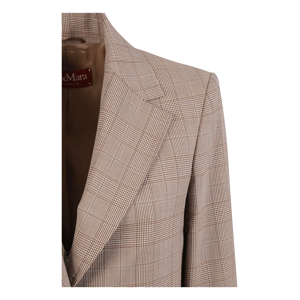 Max Mara Studio Bruine David Jas Brown Dames