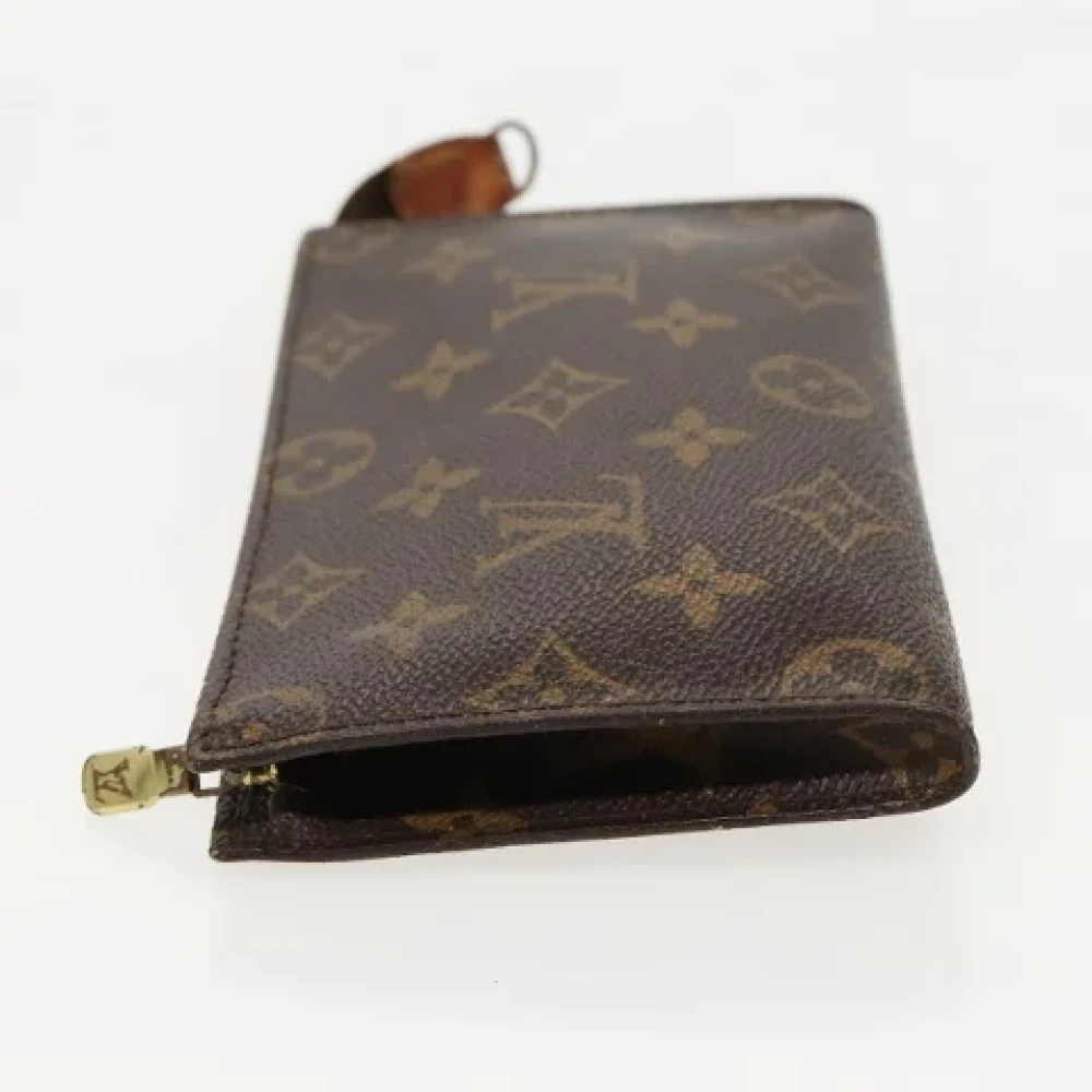 Louis Vuitton Vintage Pre-owned Canvas pouches Brown Dames
