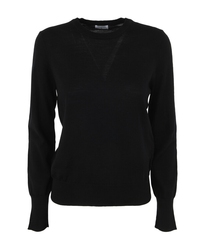 pull-noir-merinos-col-rond