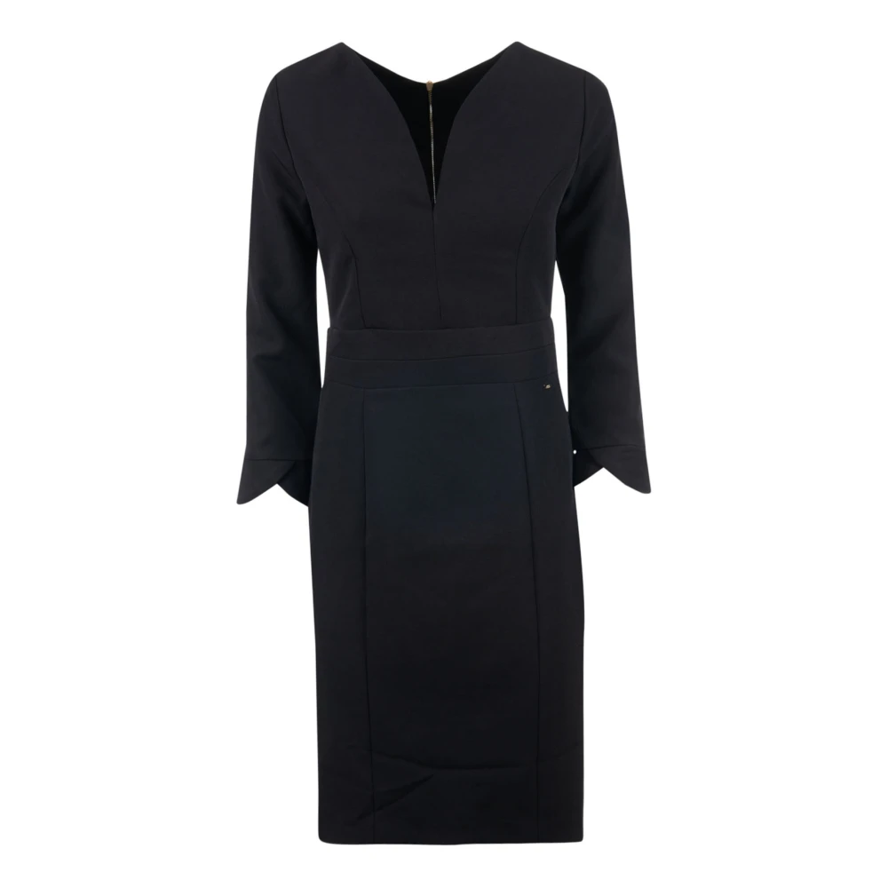 Armani Exchange Midi Dresses Black Dames