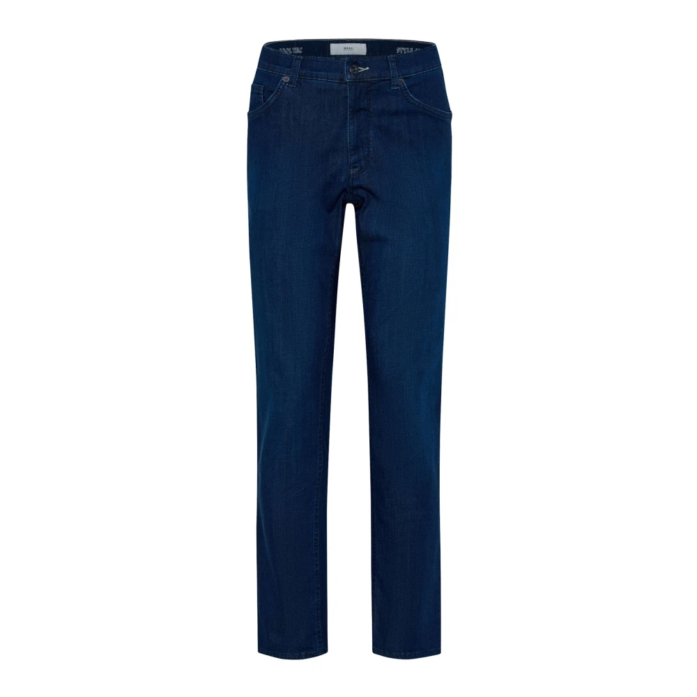 BRAX Donkerblauwe Zomer Jeans 5-Pocket Fit Blue Heren