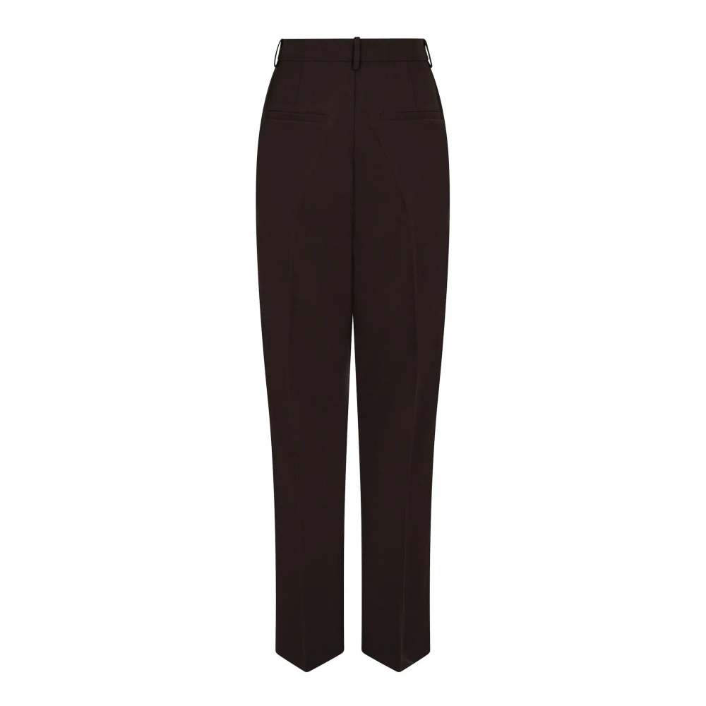 NEO NOIR Wijde Pijp Pak Broek Brown Dames