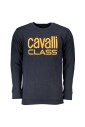 sweatshirt-en-coton-bleu-avec-logo-imprime