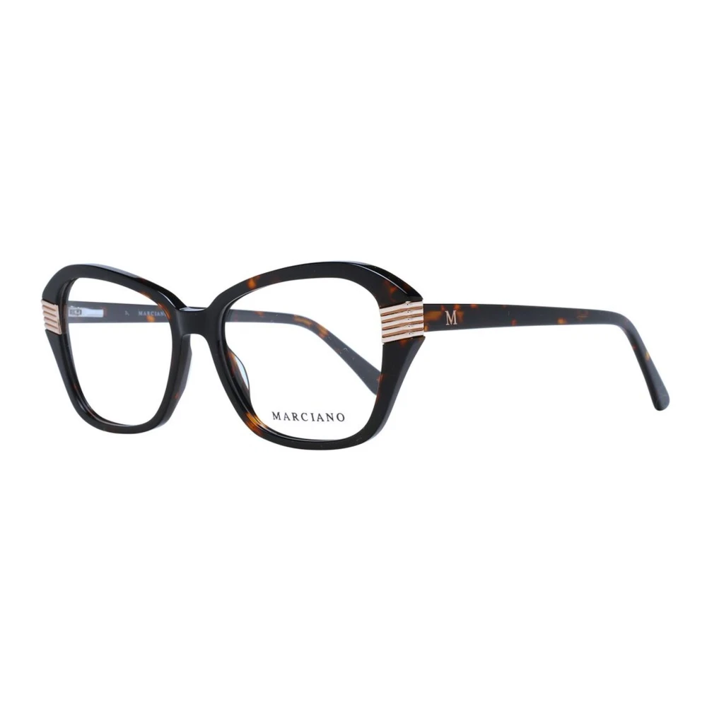 Guess Bruine rechthoekige optische monturen met veerscharnier Brown Dames