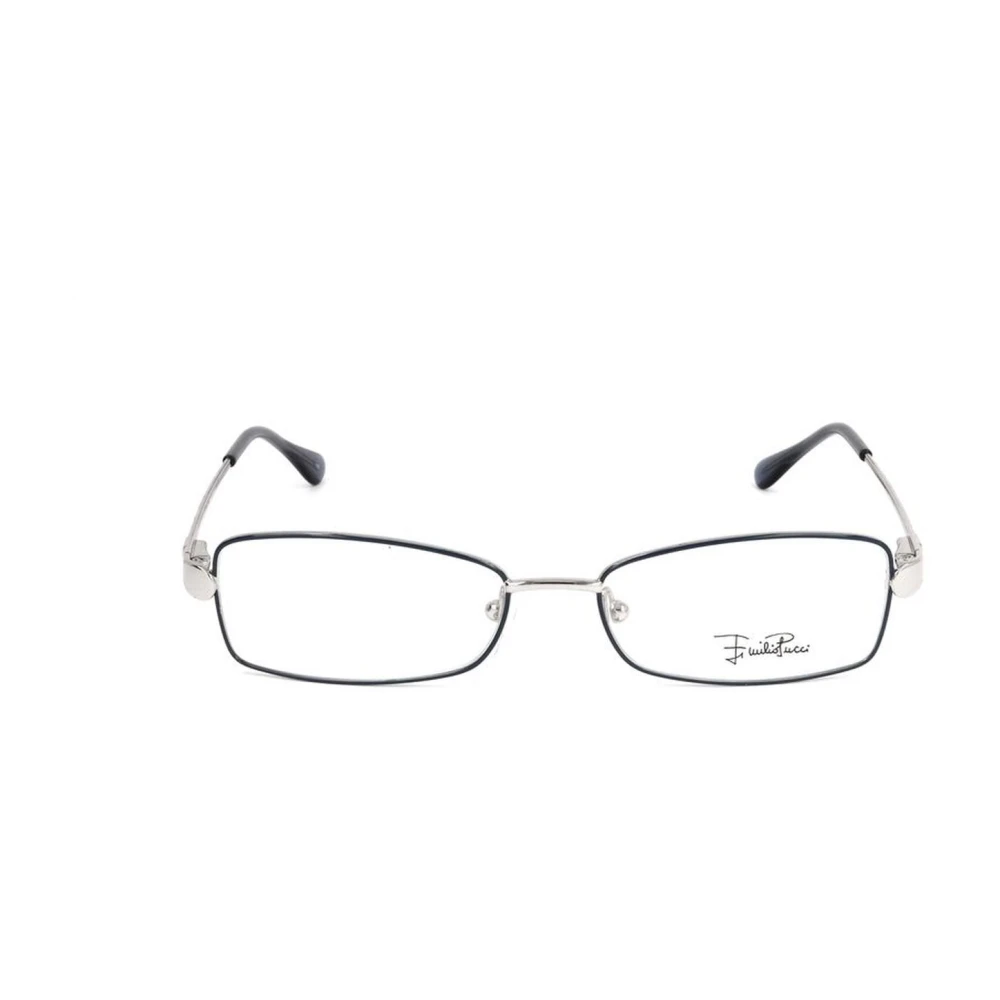 EMILIO PUCCI Metalen frames met Zilveren wijzerplaat Gray Dames