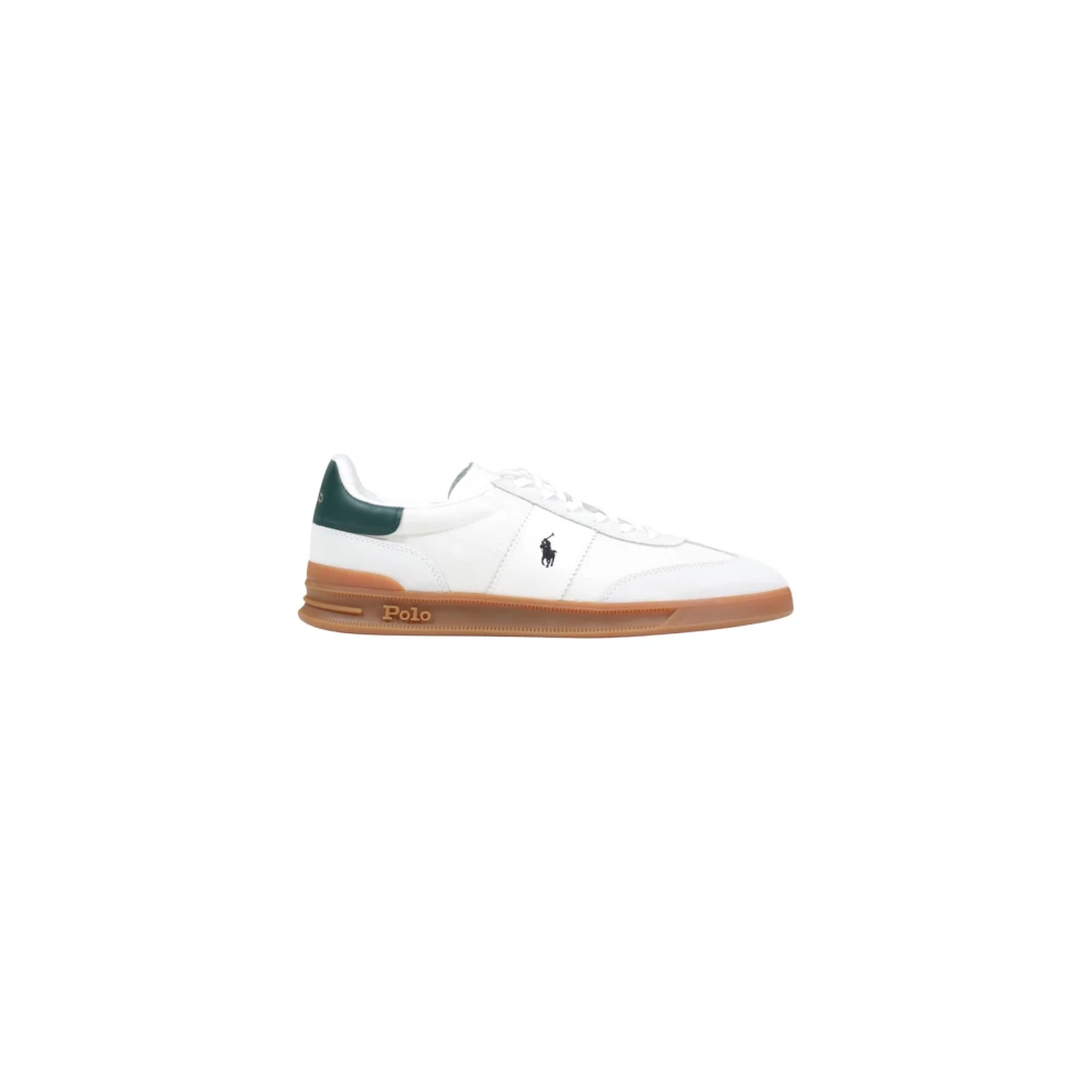 Ralph Lauren Uomo Bianco Scarpe, 41 Eu, New,