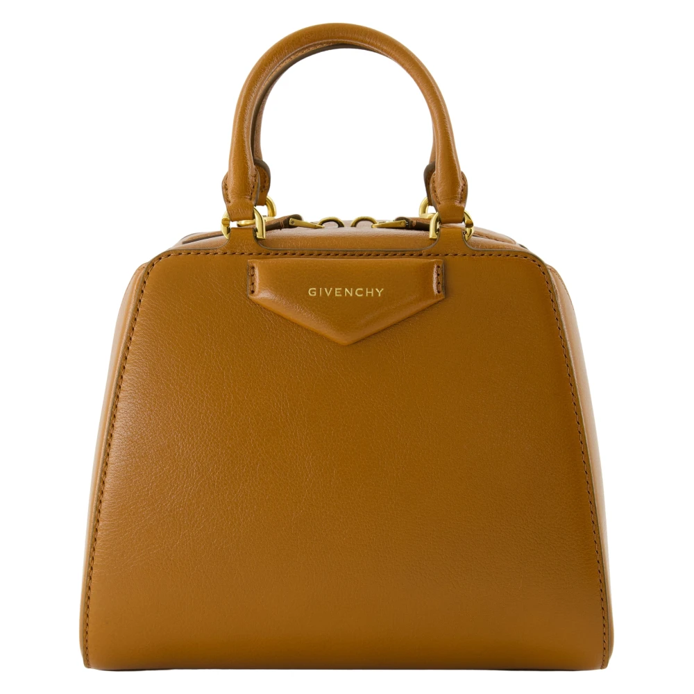 Givenchy Bruin Leren Mini Cube Tas Brown Dames