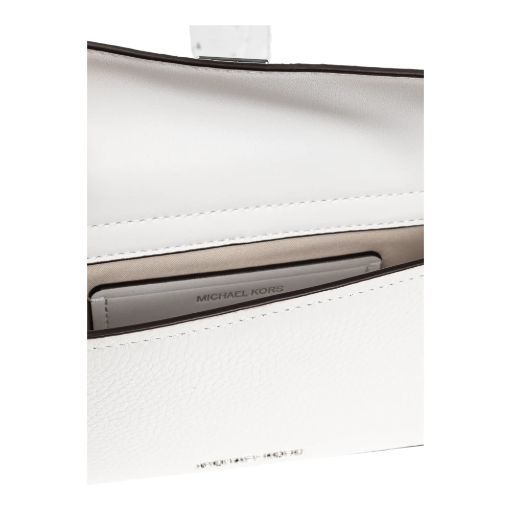 Michael Kors Schoudertas Bryant White Dames