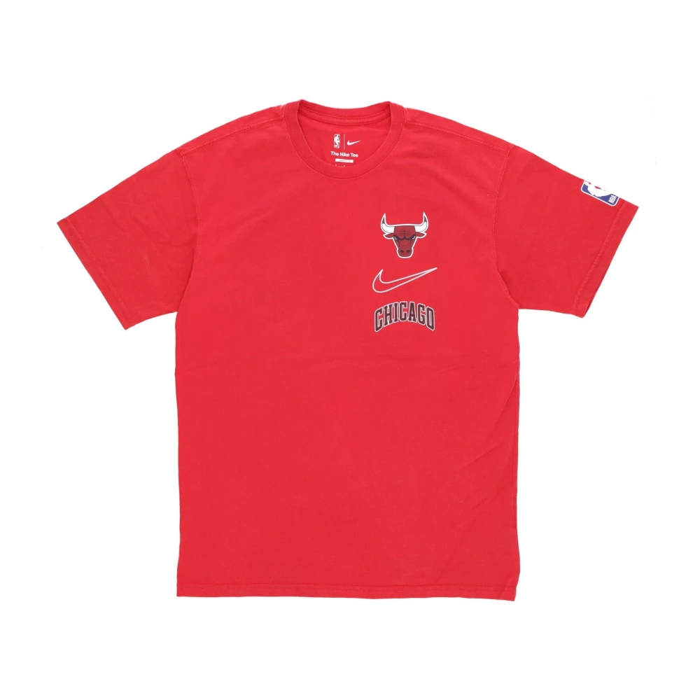 Nike Chicago Bulls NBA Tee Red Heren