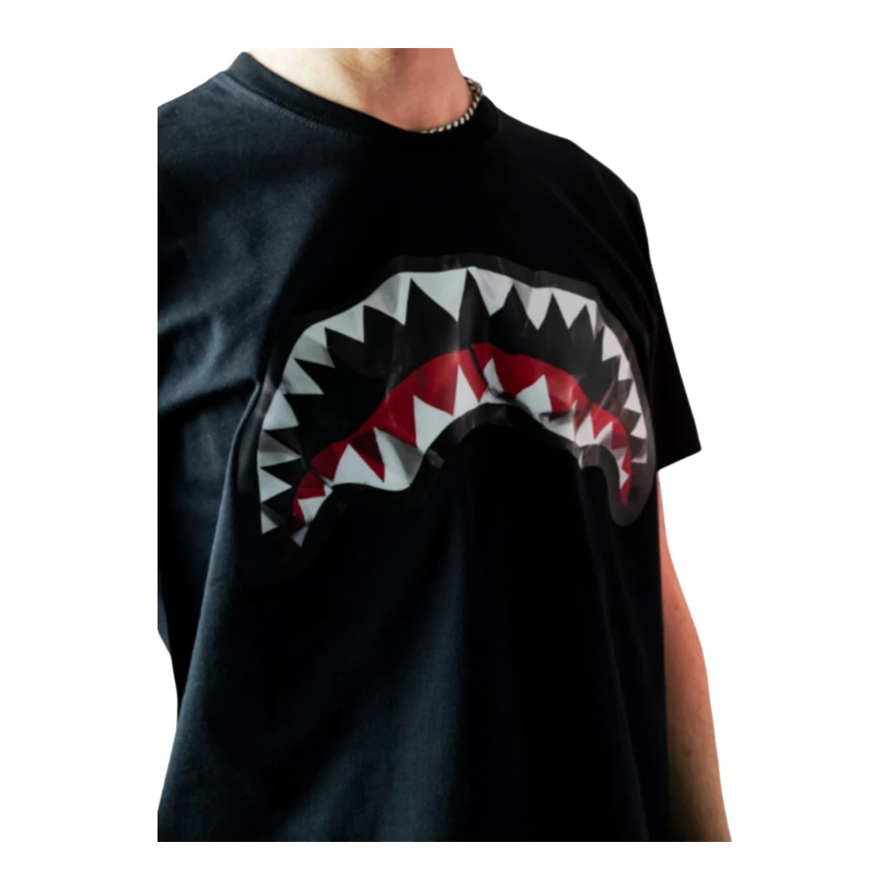 Sprayground T-Shirts Black Heren